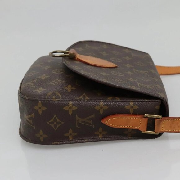 LOUIS VUITTON Monogram Saint Cloud GM Shoulder Bag M51242 LV Auth 142223 - Picture 6 of 16